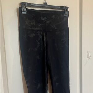 Mono B Dark Navy and Black Leggings